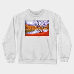 Autumn landscape impression Crewneck Sweatshirt